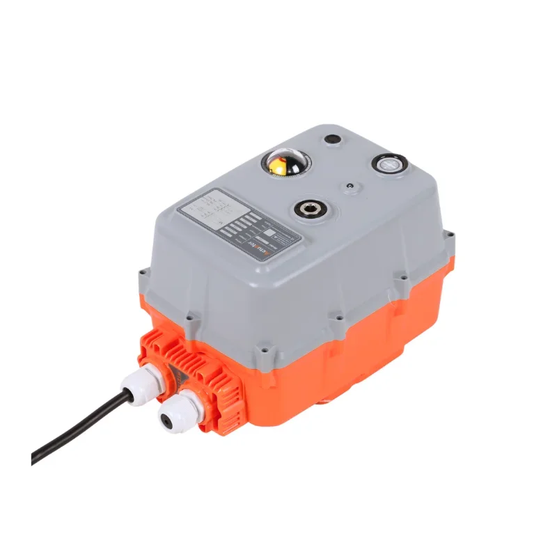 On/Off 24V 4-20mA DC 200nm Torque Electric Valve Actuator