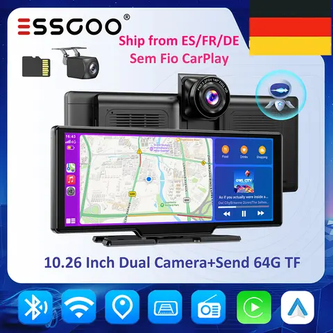 ESSGOO 10.26 10 best sales कार स्क्रीन एप्पल कारप्ले - №6