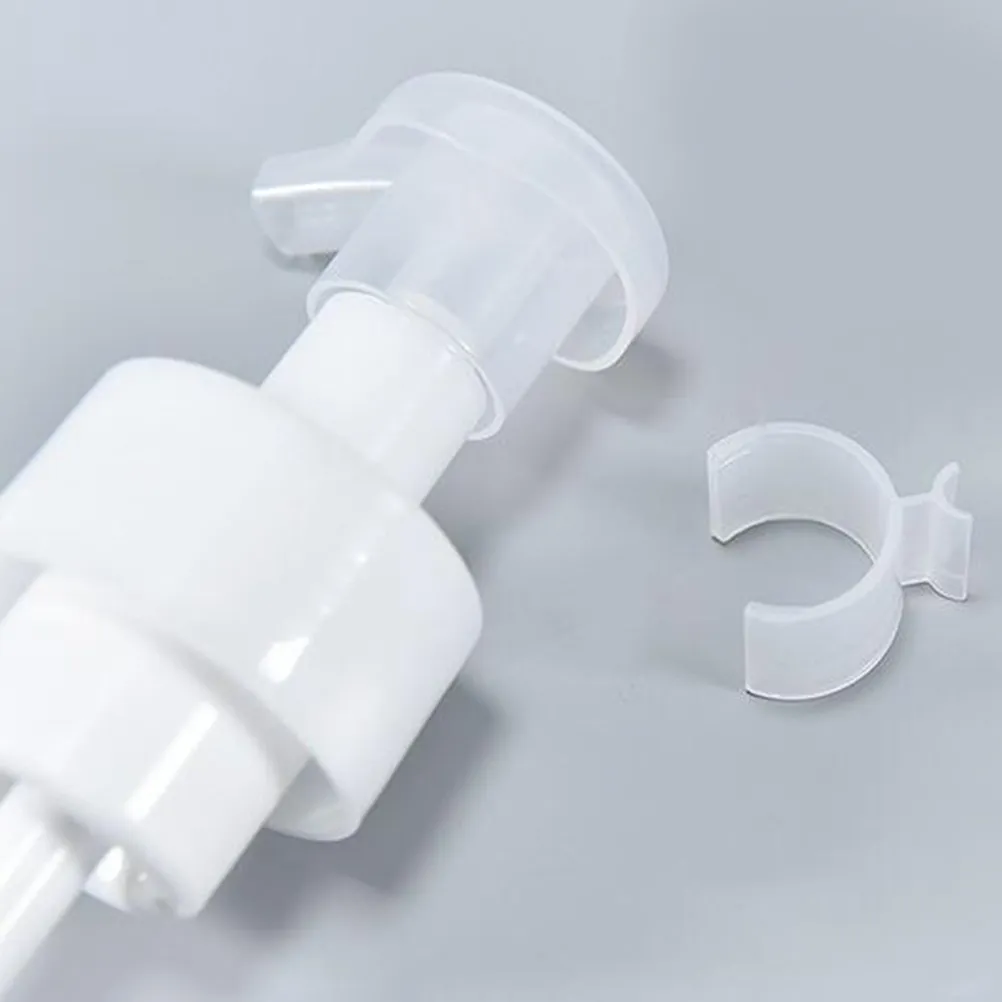 

4Pcs Large Capacity Transparent Pump Bottles Lightweight Plastic Liquid Dispensers for Travel Home Shampoo Lotion Shower Gel