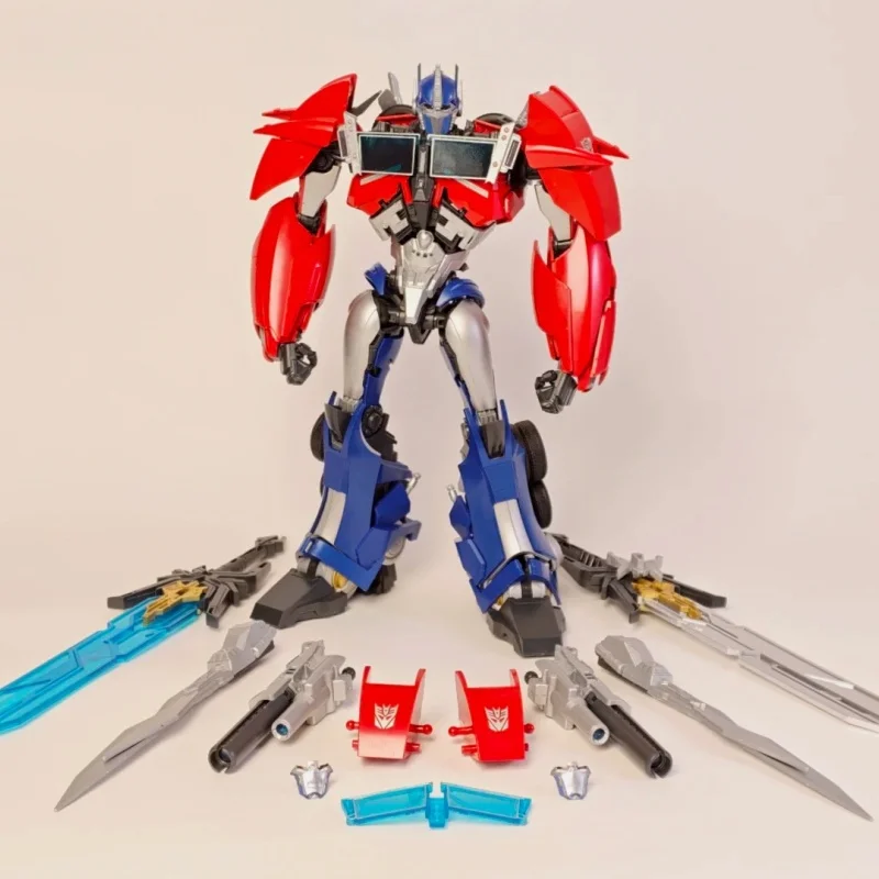 

Genuine Blokees Optimus Prime Assembly Model Kit Action Figure TFP Transformers Prime Toys Robot Plastic Gifts In Stock
