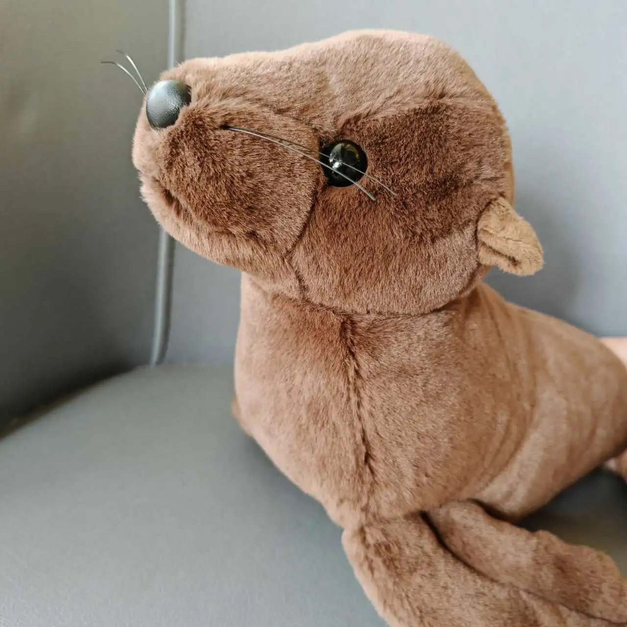 New Good Quality Stuffed Sea Lion Plush Toys Lovely Sea Lion Pillow Cute  Pendant Home Decor Cushion for Kids Birthday Gifts