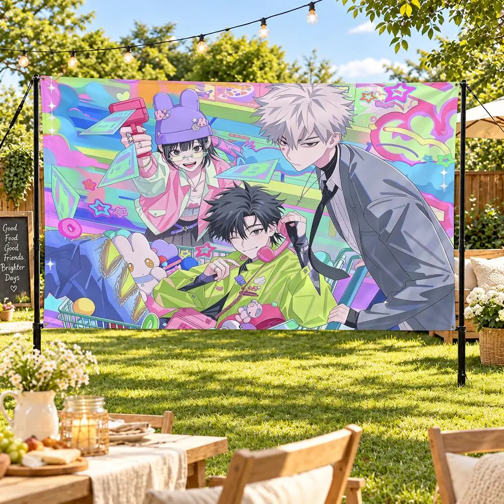 Link Click Flags Suitable For Party Club Outdoor Interior Wall Art Decoration Banner Fans Gift