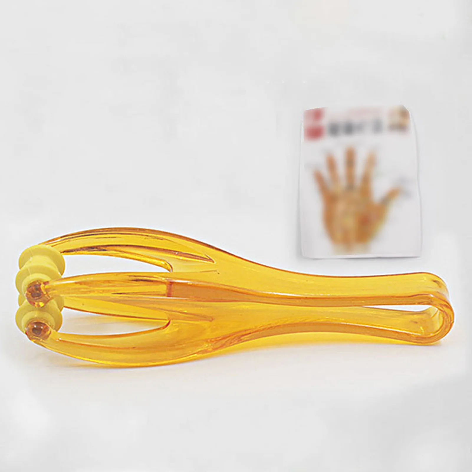 손가락 롤러 마사지기 휴대용 스트레스 해소 이중 고무 관절 롤러 마사지기 순환 관절염 스트레스 해소용