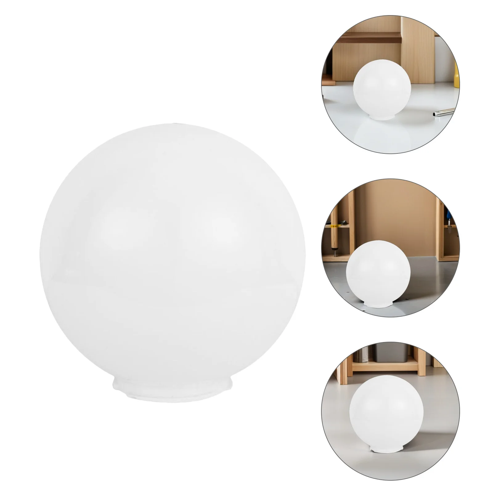 

Spherical Lampshade 30CM Acrylic Warm White Outdoor Globe Cover H made Home Decoration Lamp Accessories