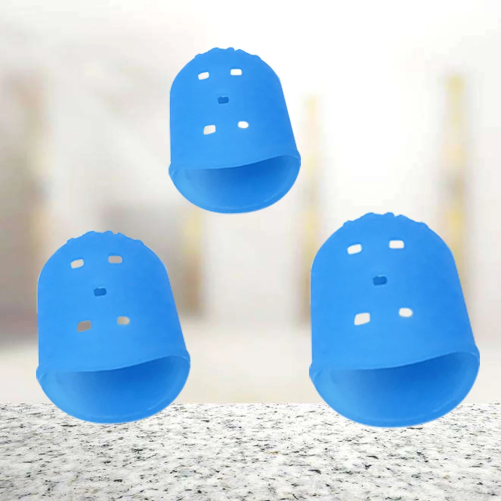 

9 Pcs Finger Protectors Anti-scalding and Anti-slip Cover Cots Covers for Guitar Players Office