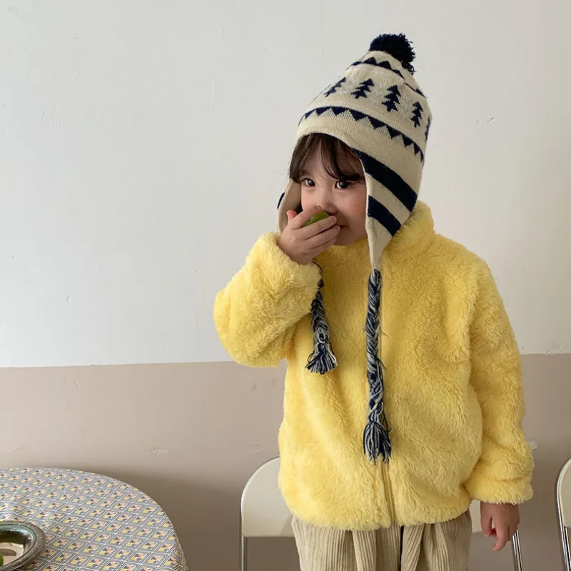 New Toddler Winter Overalls Fashion Children's Clothing Girls Baby Jacket Boys Sweatshirts Infant Casual Costume Kids Sportswear image 5