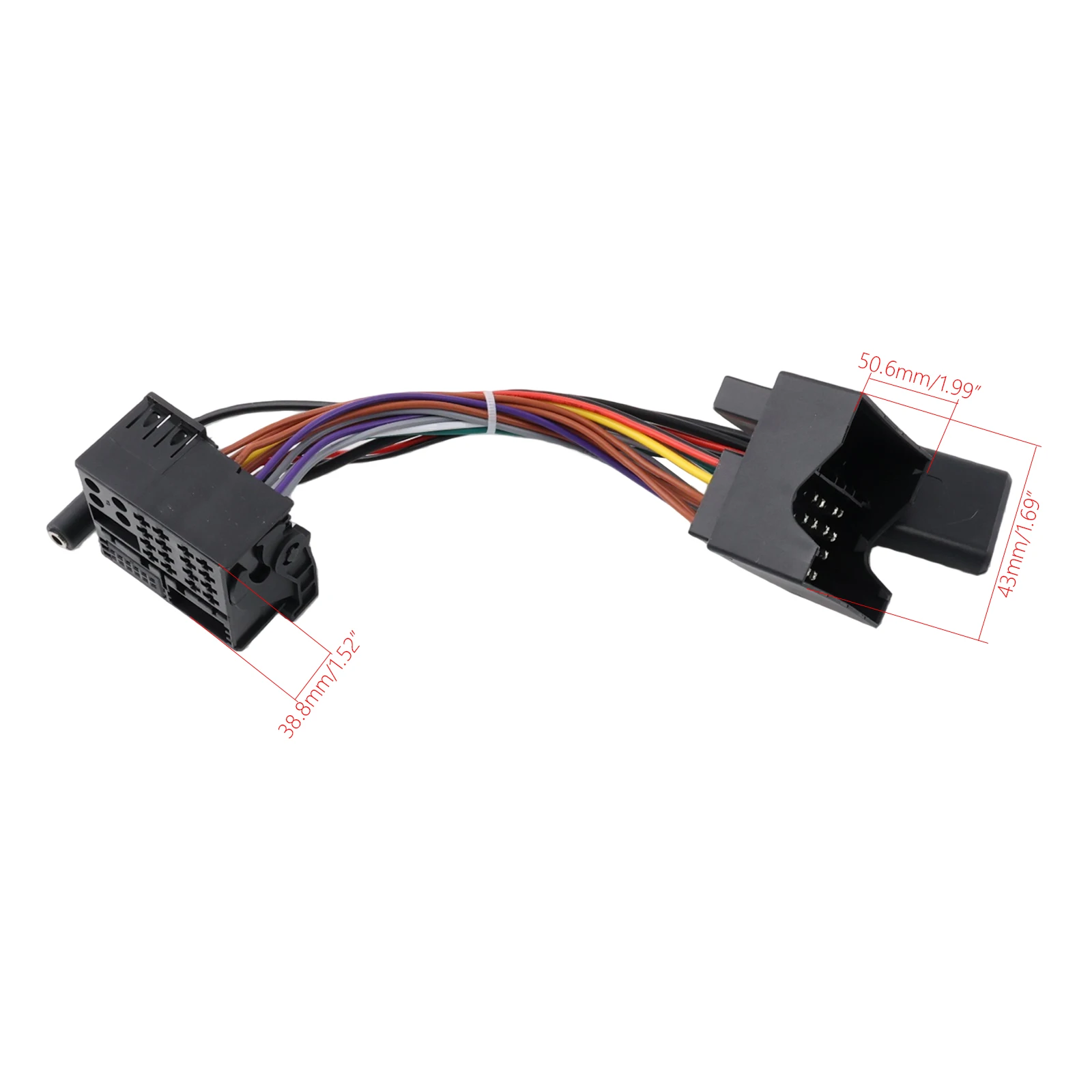 Car Bluetooth 5.0 Aux Adapter Microphone Handsfree Audio Receiver For BMW 3 Series E60 E90 2003+