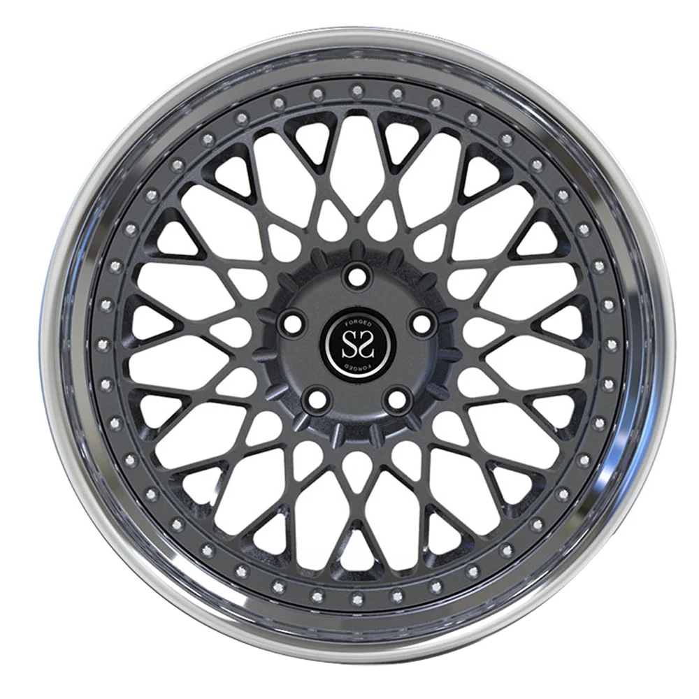 

Paint Staggered 2 Piece Forged RIM 5 X130 Alloy 2 Piece Wheels for Luxury Car1PC