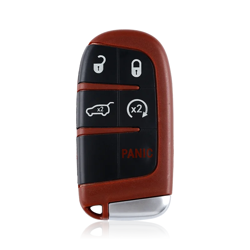 

Умный дистанционный ключ Jeep Grand Cherokee 2014-2019 433 МГц-46-4 + 1 кнопки внедорожника FCC ID: M3N- 40821302