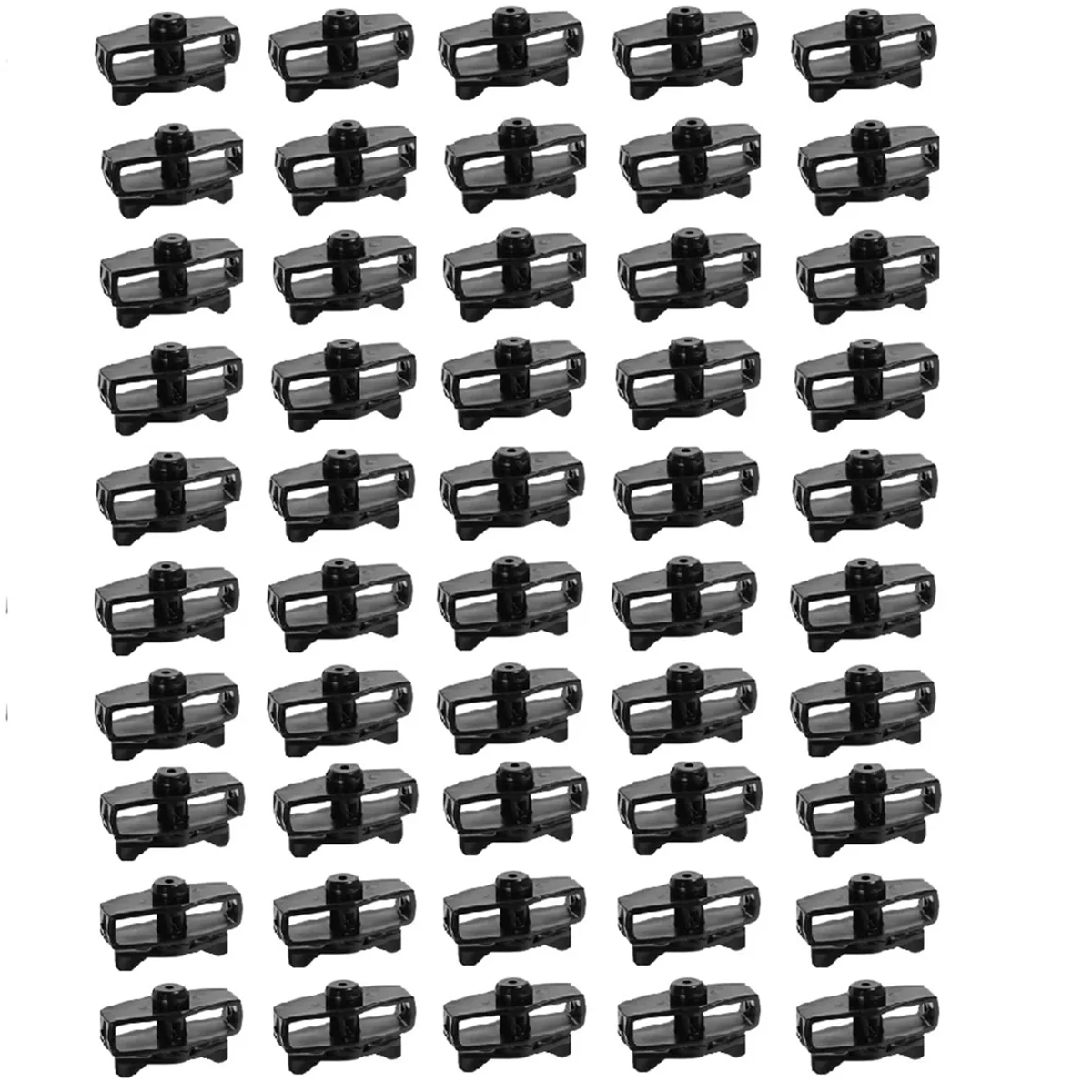 SLQZT سلك الموتر شنت سياج الموتر سلك حبل الموتر البلاستيك حبل الثقيلة الصلب لحديقة سياج سلك 50 قطعة