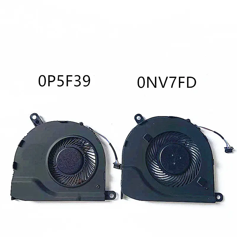 For latitude E5480 E5490 E5491 E5495 0P5F39 0NV7FD Laptop CPU GPU Cooling Fan Heatsink Fan Cooler