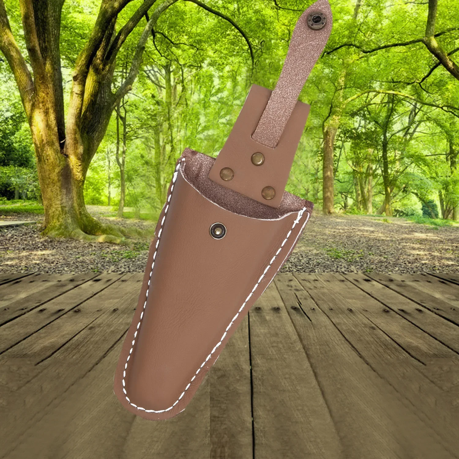 1PC Leather Tool Bag Electrician Waist Holder Pliers Storage Portable Buckle Pouch For Gardening Trimming Tools Pruning Scissors
