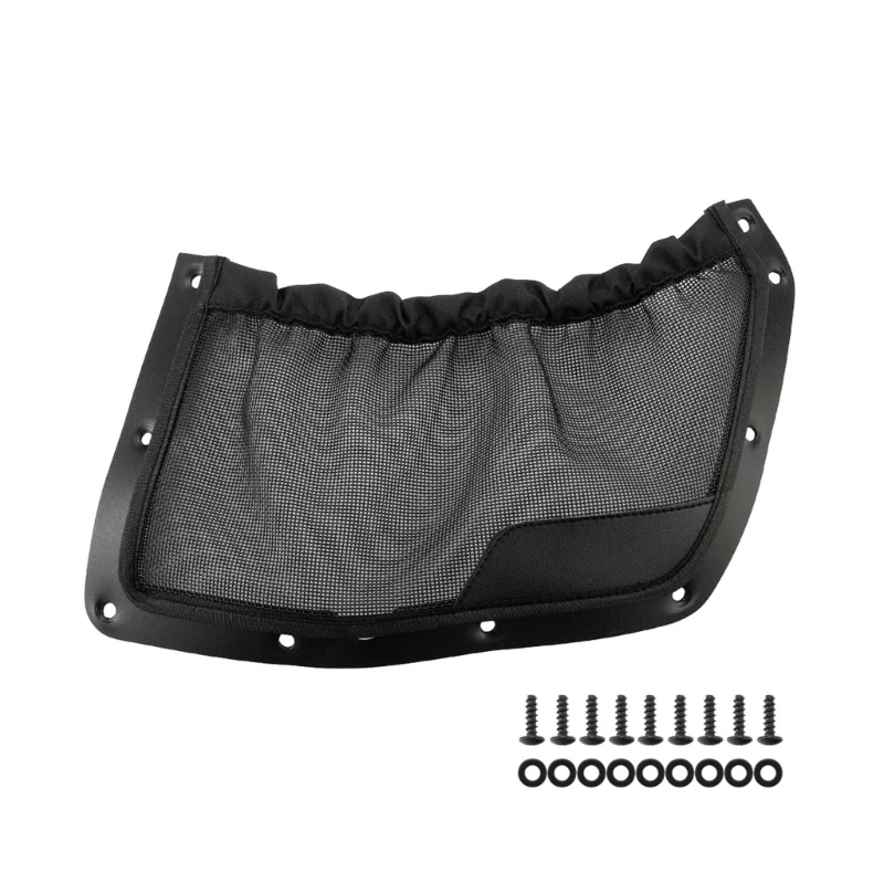 UTV Back Storage Pocket Mesh Holder Bag with Mounting Screws Drop shipping