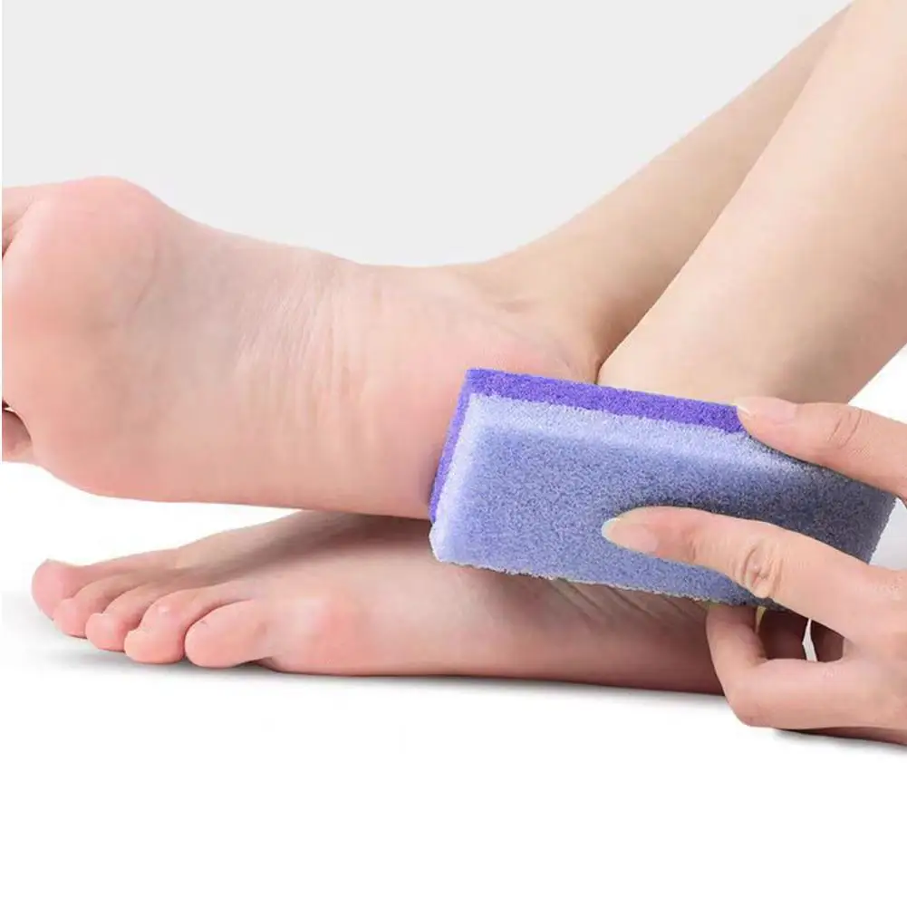 

NEw Double Sided Pumice Stone Callus Remover Pedicure Stone Pedicure Tools Foot File Glass Pumice Stone for Feet