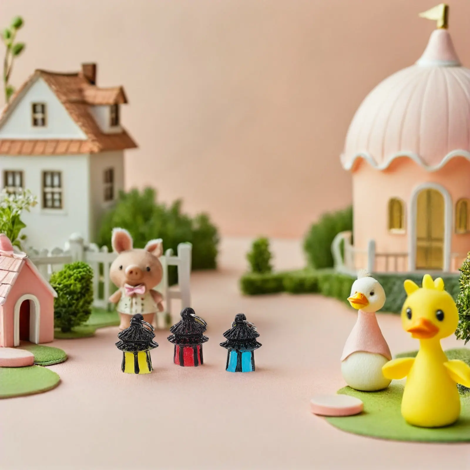 

14Pcs Luminous Mini Lantern Ornaments Tiny Lights for Crafts Fairy Garden Micro Landscape Decor Dollhouse Porch Light Outdoor