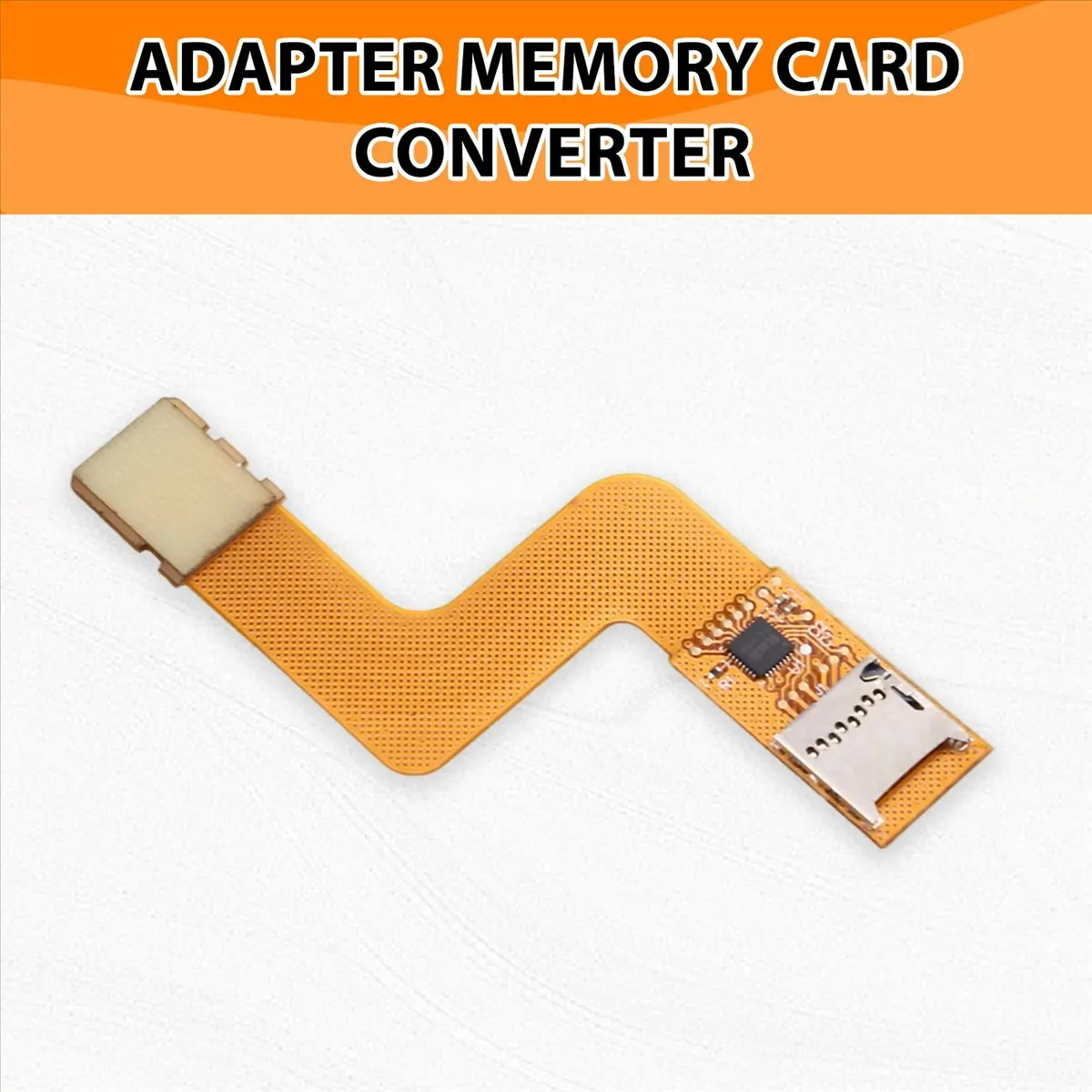 [N88R] For Go M2 to Micro-SD Adapter Memory Card Converter with High Speed Transfer for Game Console Expansion Accessories