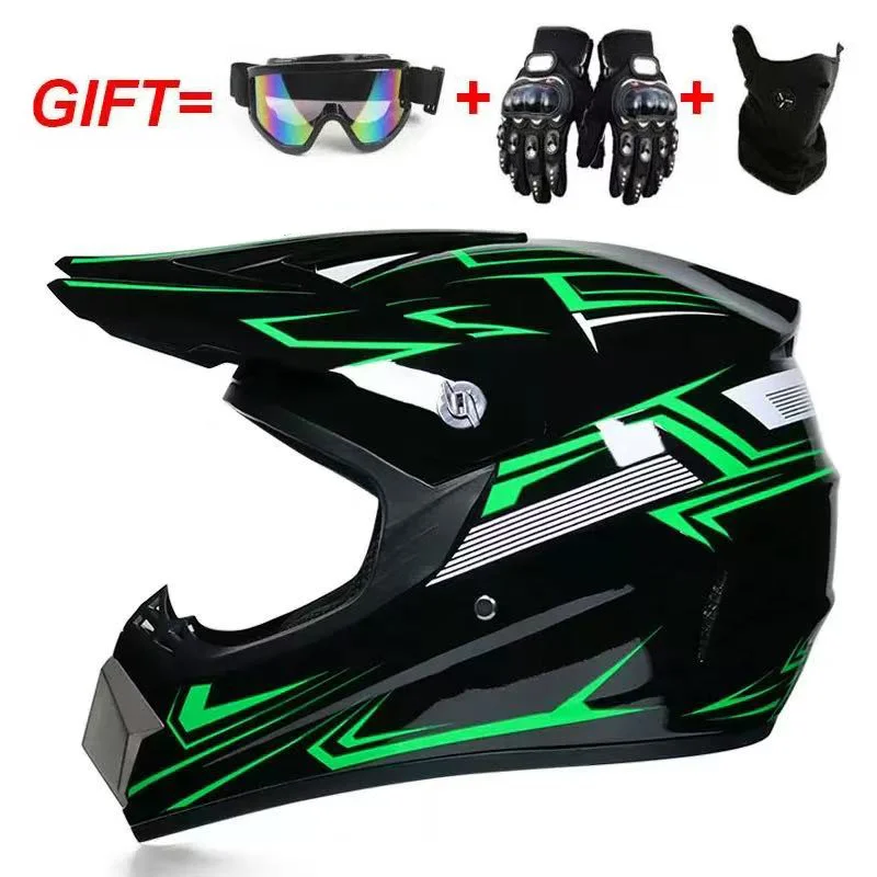 

Off-road motorcycle helmet, children's motorcycle helmet, youth full-face off-road motorcycle helmet, men's and women's off-road