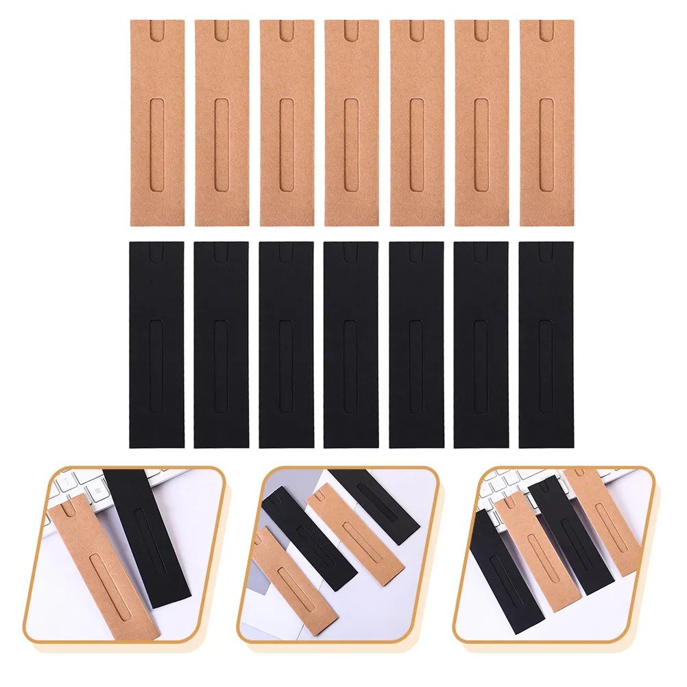 

30Pcs Kraft Single Pen Sleeve Fine Workmanship Retro Aesthetic Portable Pen Storage Bag Eco Friendly Gift Packaging Solution