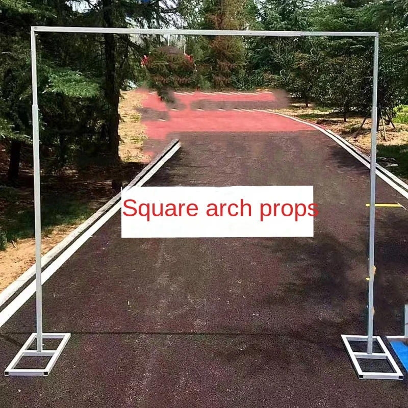 Exclusive wedding props stage background iron decorative arch wedding square iron frame