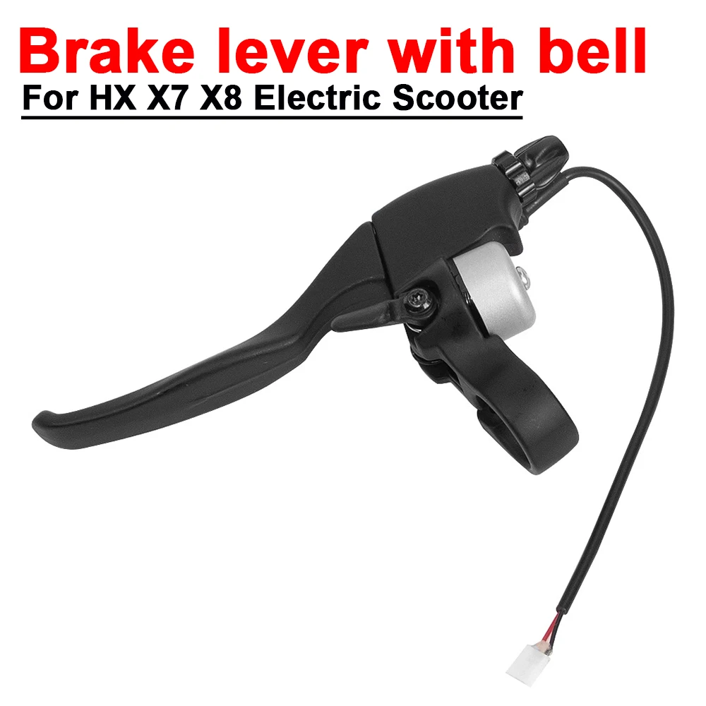 

Brake Handle Brake Clutch Lever With Bell For HX X7 X8 Electric Scooter Electric Scooter Universal Accessories Parts