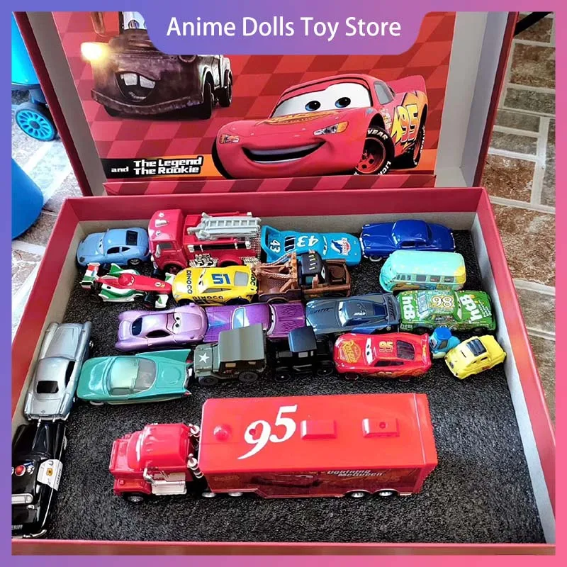 

Disney Lightning Mc-Queen Figure Anime Cartoon Cute Car Modle Toy Collectable Desk Room Decor Collection Birthday Xmas Gift Kid