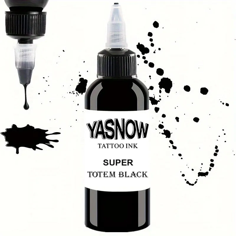 1 Bottle Tattoo Ink super Black Ink Pigment Set Kits Body Arts black Professional Beauty Permanent Makes Up Paints