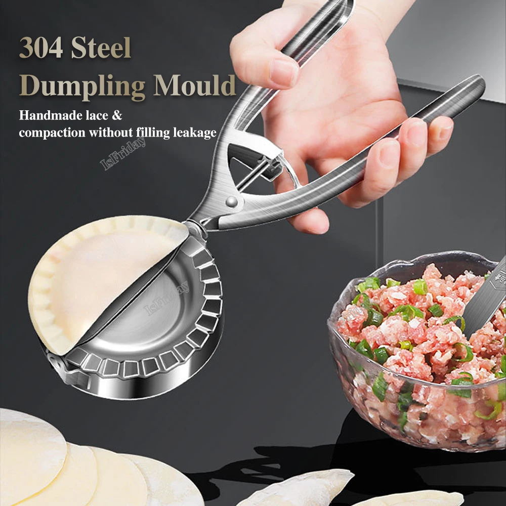 Stainless steel dumpling maker Dumpling skin mould lazy instant automatic dumpling tools Dumpling Machine