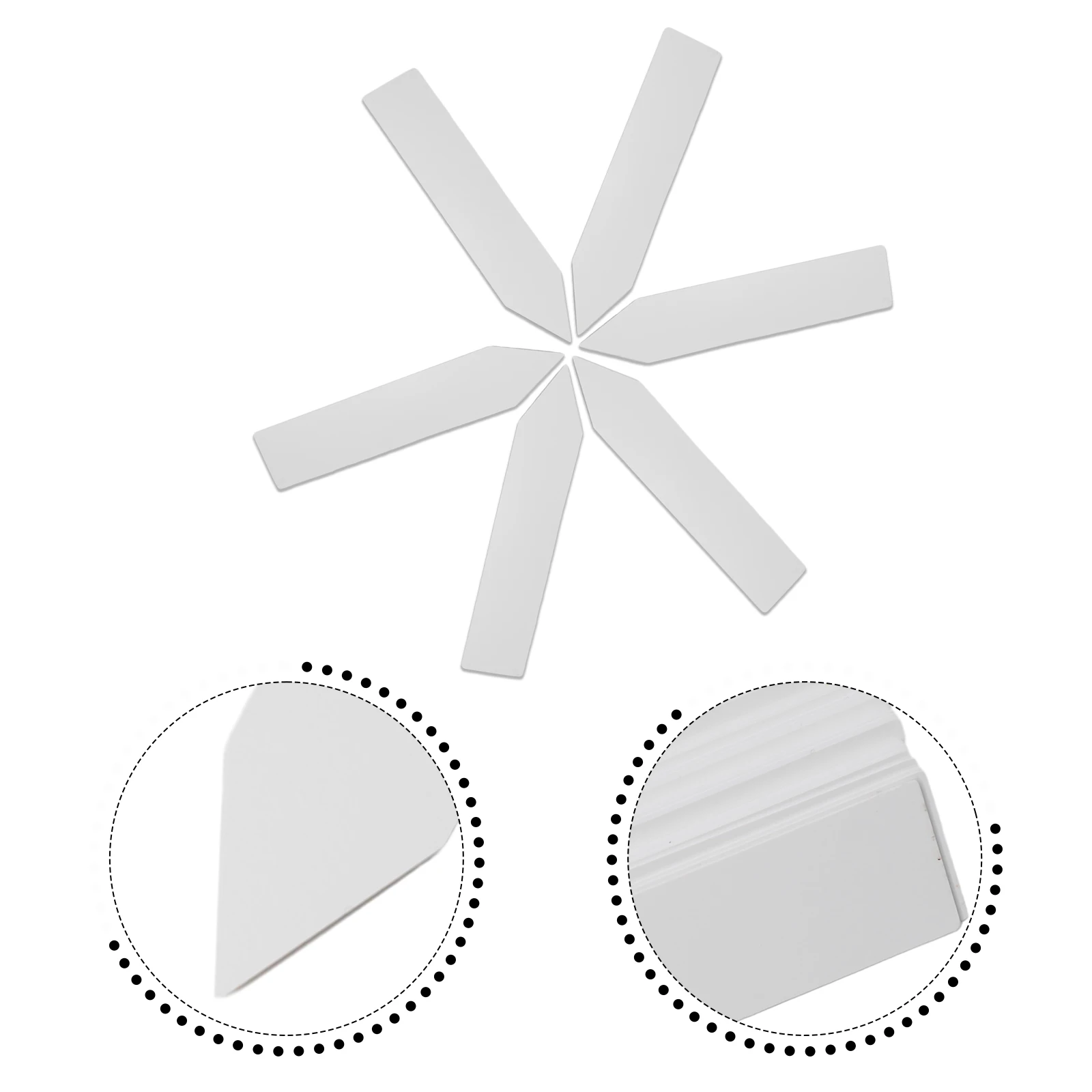

Flexible Garden Tags 100 Count Plastic Plant Markers Reusable and Waterproof Perfect for Organizing Your Garden