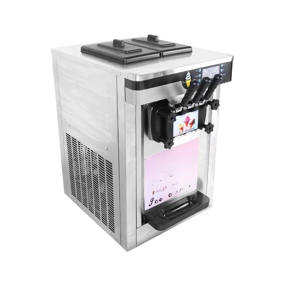 Summer hot ice cream equipment commercial desktop