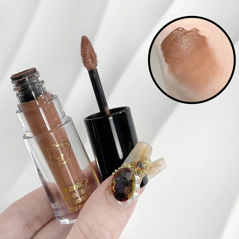 Phantom Bear Liquid Eyeshadow Ultra Flash Pearl Fine Flash Flash High Gloss Monochrome Glitter for Lady Eyeshadow