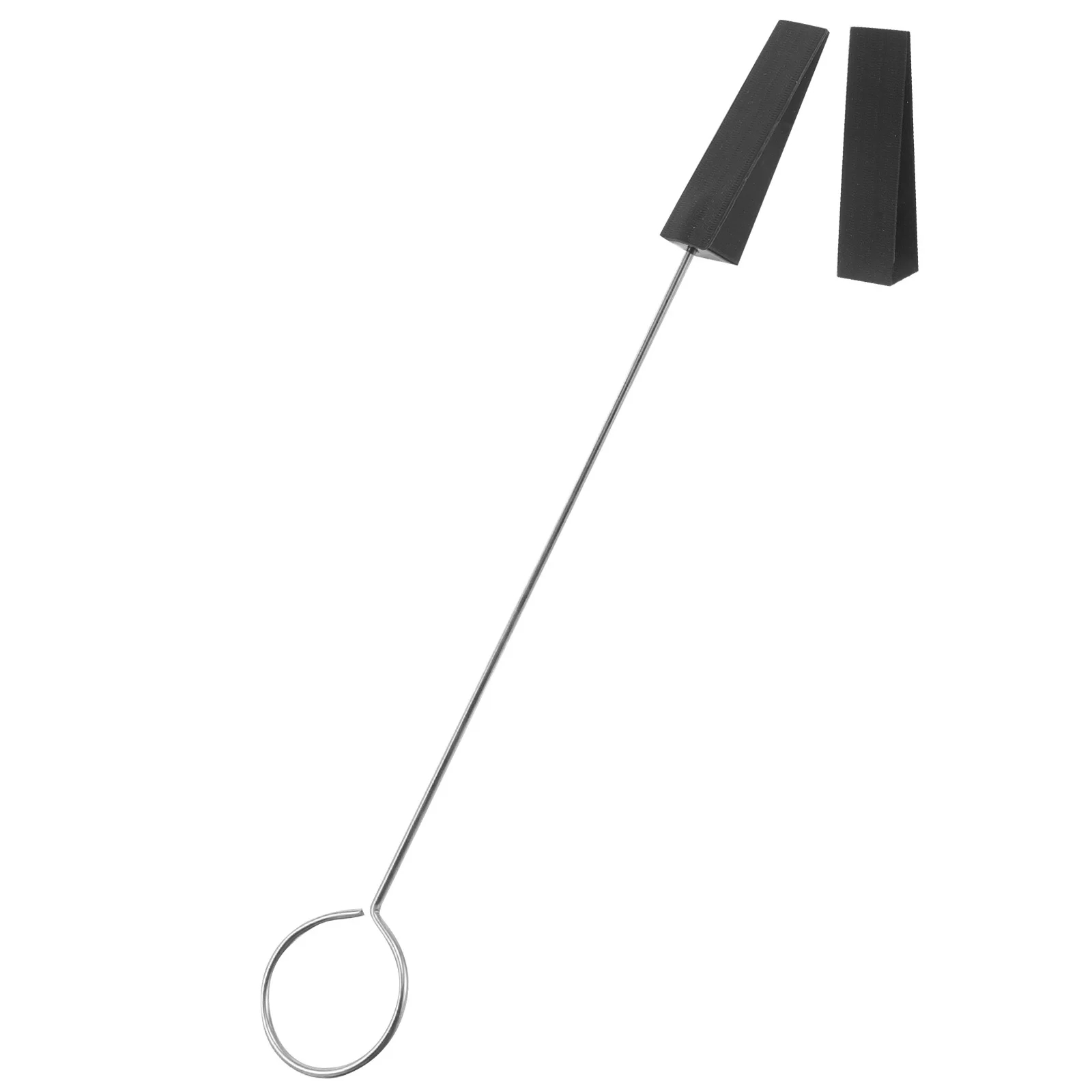 Klavier Tuning Werkzeug Stahl Tragbare Präzision Schwarz Stumm Klemme Gummi Gabel Für Musiker Klavier Reparatur Ausrüstung Kit Instrument