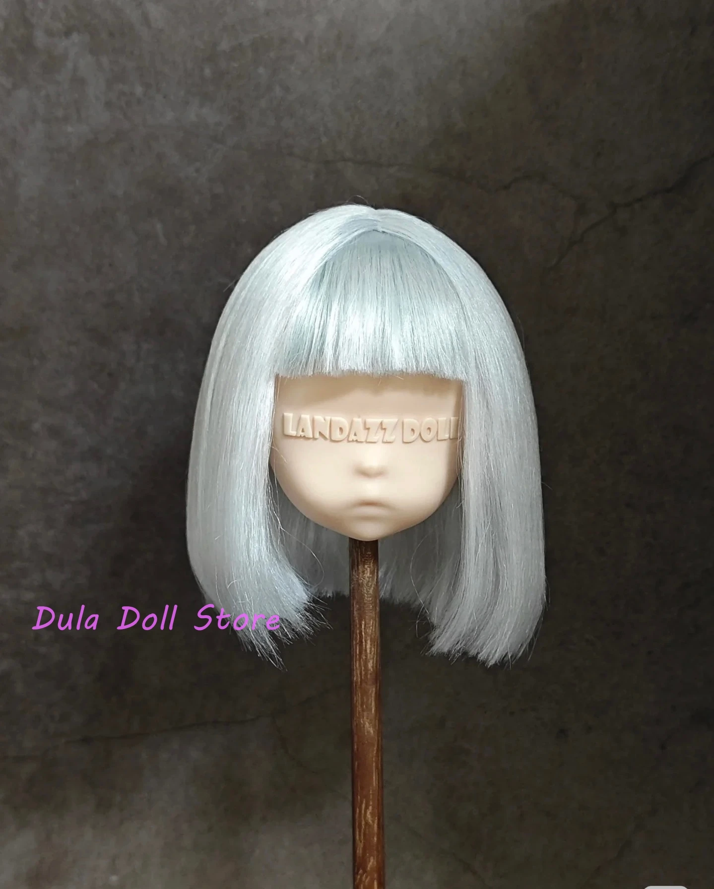 2026 Dula Doll Wigs for Landoudou Landazz Blue bean 6 points 16cm head circumstance