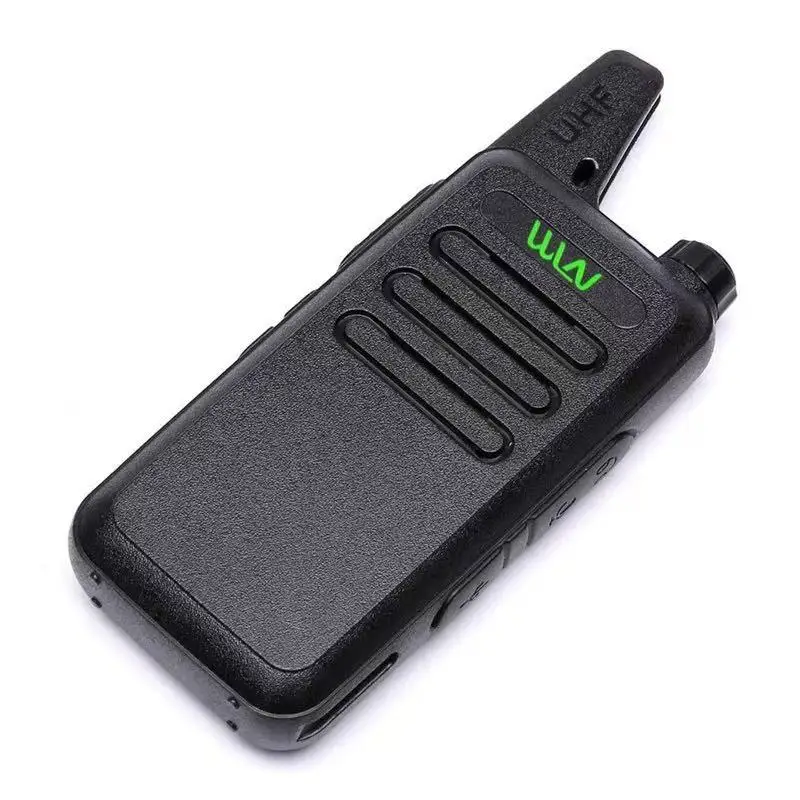 1/2PCS WLN KD-C1 MINI Handheld Transceiver KDC1 UHF Two Way Radio Ham Communicator Radio Station 5W 16 Channel Walkie Talkie HAM