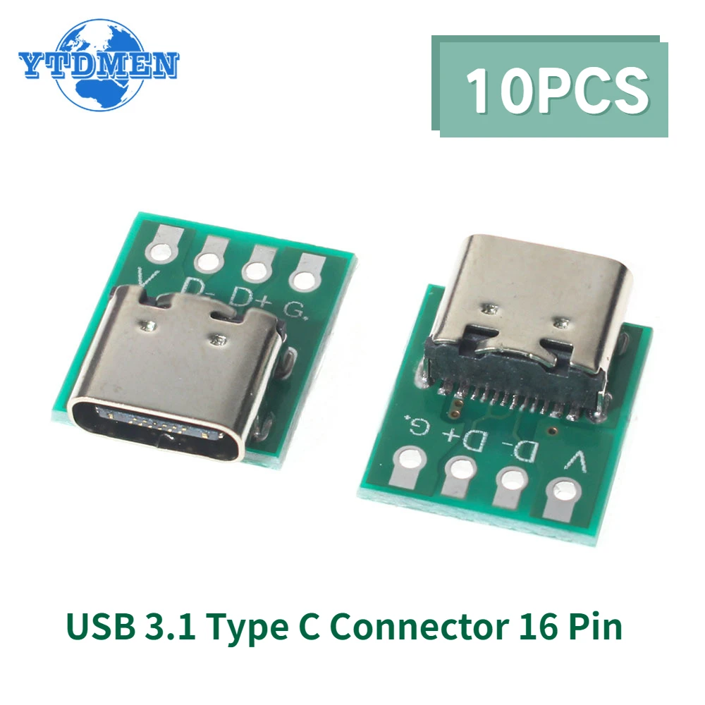 10PCS Type C Pcb Bo…