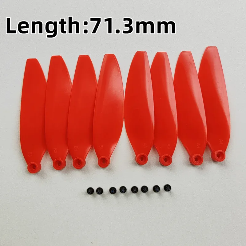 8pcs 71mm New Arrival SG907 MAX Propellers RC Drone Qaucopter Spare Parts Blades Set Replacement Accessories