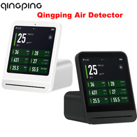 Qingping Air Detector 2 Smart Home Touch Screen Control Temperature Humidity Sensor CO2 PM2.5 Quality Monitor Mi Home APP CN