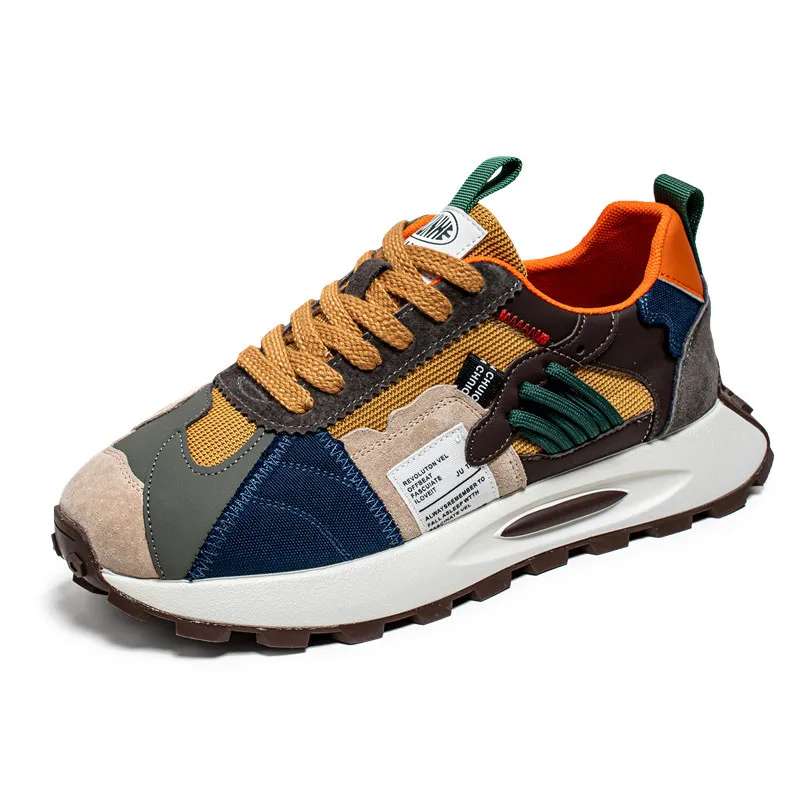 

Brand Designer Men's Shoes Fashion Platform Sneakers Outdoor Laceup Tennis Training Shoes for Men Casual Breathable Running Shoe