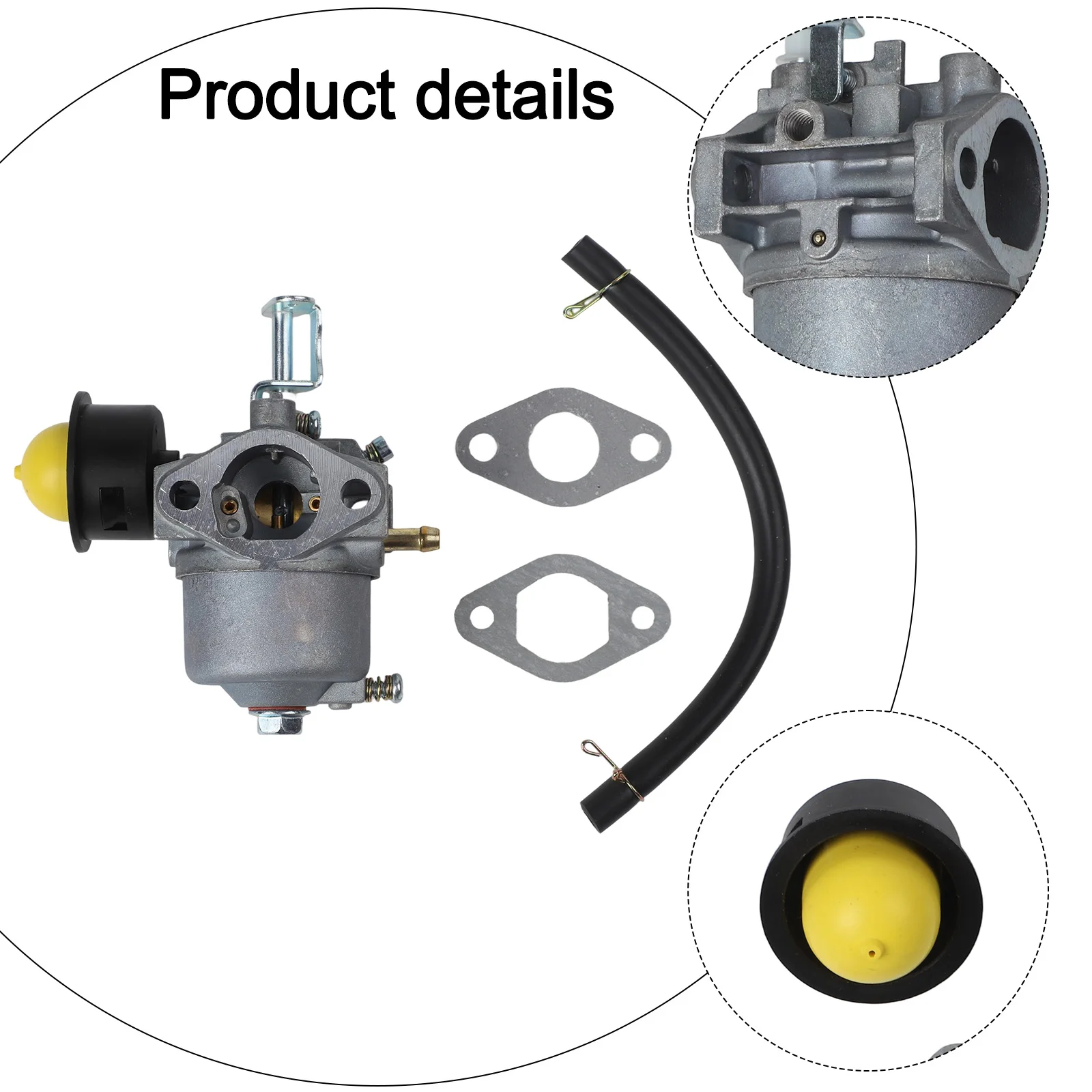 Replacement For Carburetor for Lawn Mower Applications Built to Match 1P56F Engine For Carburetor Specifications and Fitment