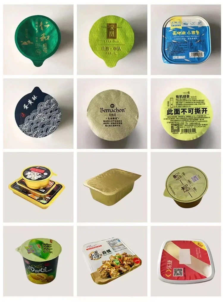 Semi Auto Manual Sealing Machine for Square Aluminum Foil Container