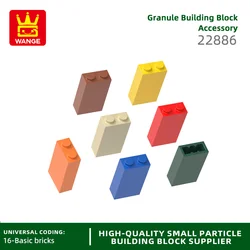 Wange 50Pcs/lot 22886 Brick 1x2x3 Building Blocks Moc Color Accessories Compatible with Brick DIY Spare Parts Toy Gift