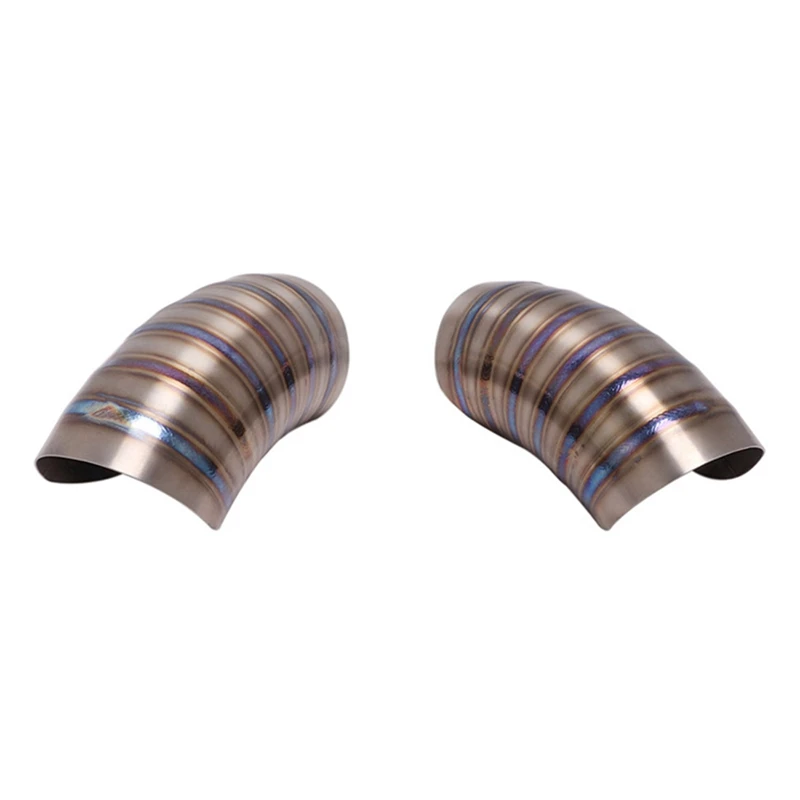 2Pcs Titanium Air Intake Protective Cover Intake Pipe Protective For -BMW Ninet R Nine T Pure Racer