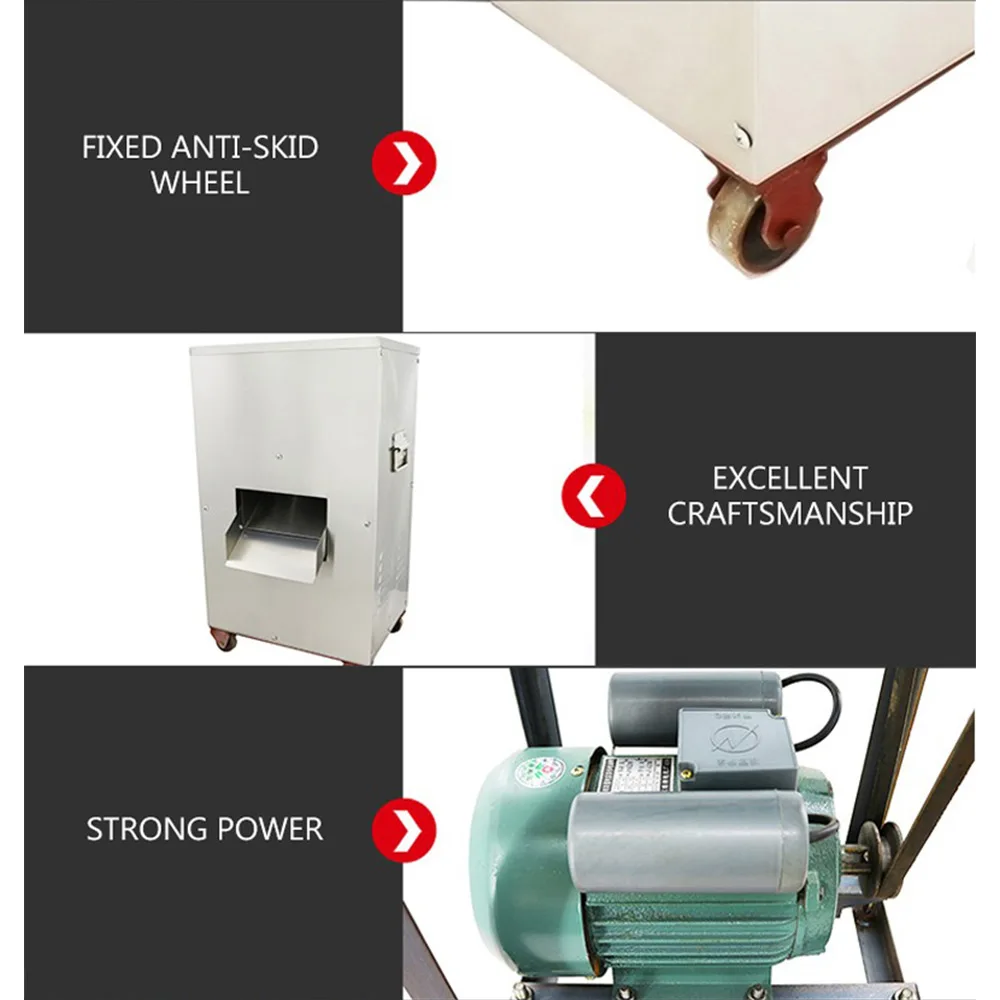 Мясорубка из нержавеющей стали Коммерческая вертикальная мясорубка Процессор Мясорубка Измельчитель