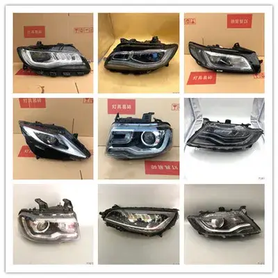 링컨 MKX MKZ MKC 네비게이터 코르세어 엔젤 아이 턴 시그널 Автомобильные лампы 용 Led 헤드 라이트 주간 주행 DRL