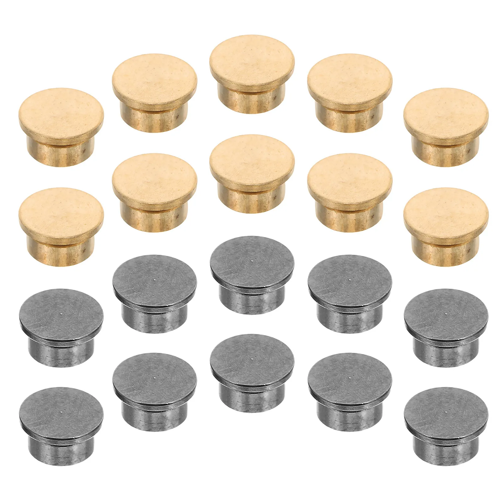 20Pcs Nail Art Rotating Charm Bearings Mini Metal Spinner Shaft High-Speed Bearing for Precise DIY Crafting Nail Art Tools