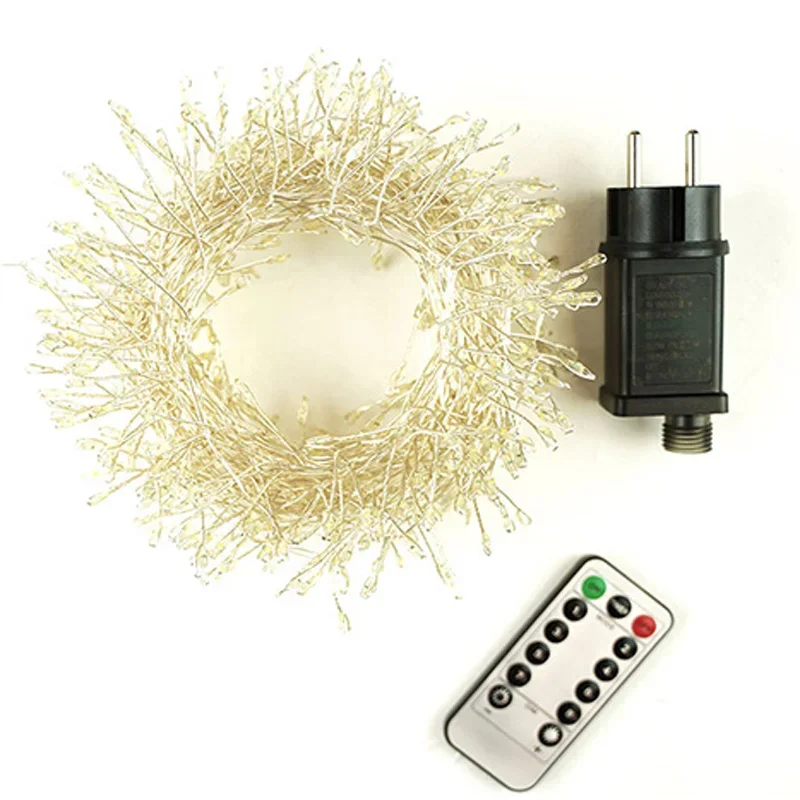 1000LED String Lights Christmas Decoration Ideal for Christmas Tree, Home, and Street Lighting Waterproof Design for Outdoor Use