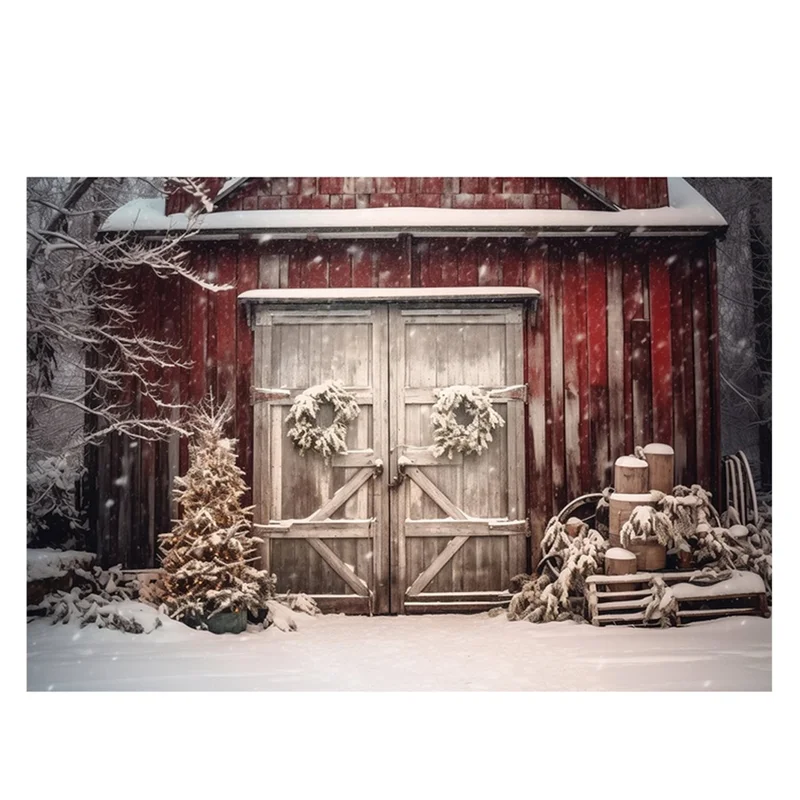 AA84 210Cm X 150Cm Children Christmas Photo Studio Background Cloth Christmas Photography Backdrops ,8339