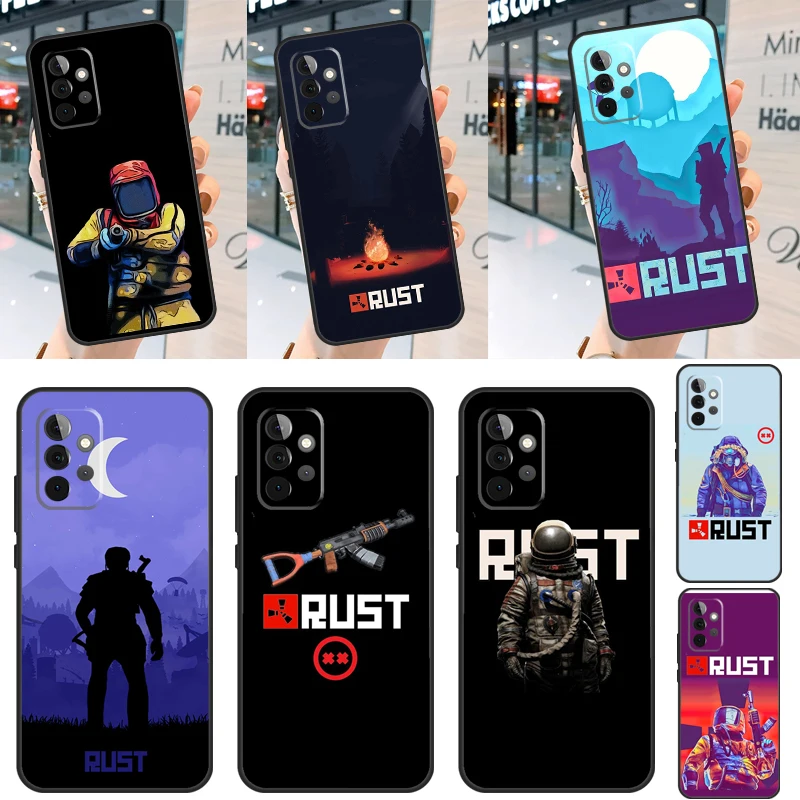 Rust Game Case For Samsung Galaxy A24 A34 A54 A33 A53 A73 A22 A32 A52 A51 A71 A52S A12 A13 A14 Cover