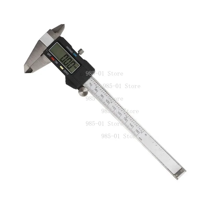 Digital Vernier Caliper Plastic Mini Electronic Measuring Ruler 0-150mm High Precision for Jewelry Handicraft