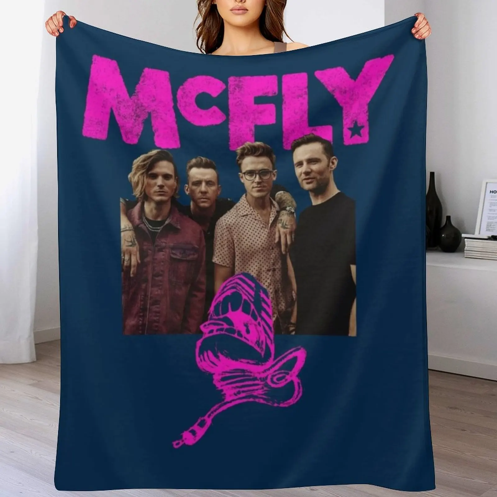

McFly 2019 Throw Blanket All Weather Soft Throw Blanket for Sofa