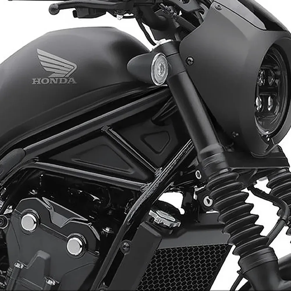 Motorcycle Front Aluminum Upper Fork Shocks Cover Rubber Lower Suspension Dust Gaiters Boots For Honda Rebel CMX300 CMX500 17-up
